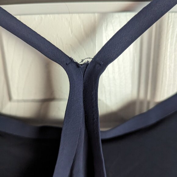 Outdoor Voices Exercise Dress Navy Built in Liner - Picture 3 of 7